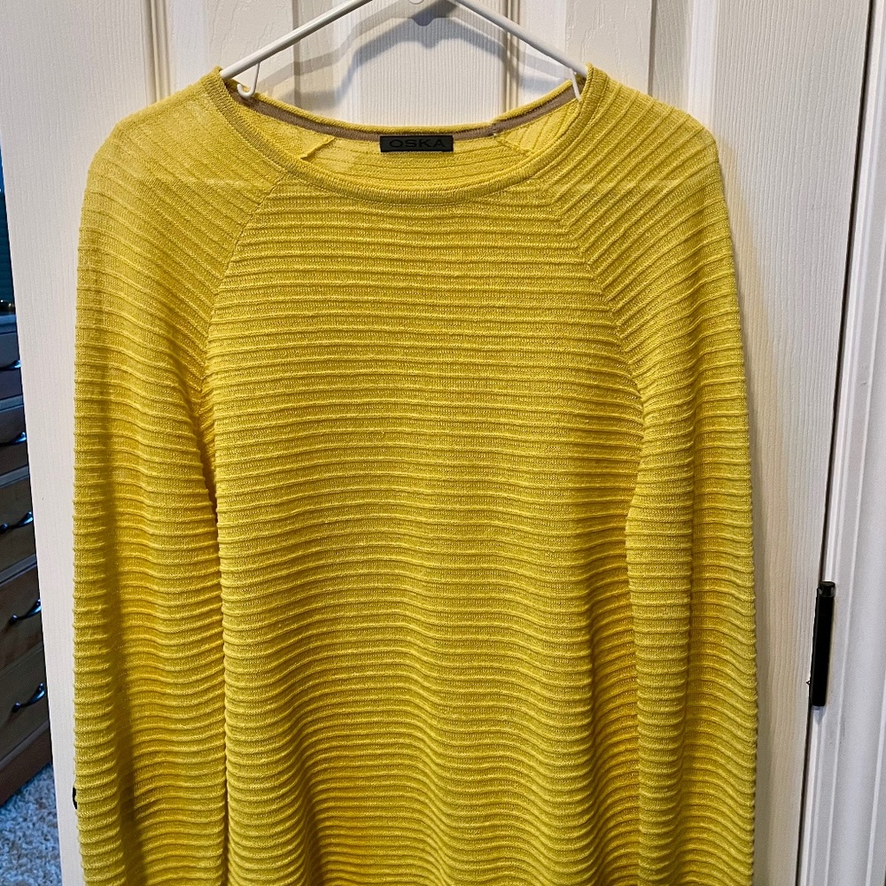 OSKA Silk and linen sweater Women's Medium